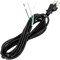Satco Satco 90-2086 10 Ft. Heavy Duty Cord Set 18/3 SVT -105-#176;C, Black 90/2086 - alternate 1
